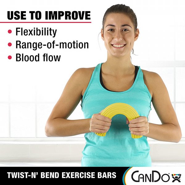 ��� ����� ���� | ��� ���� ������ �� ��� | CanDo | Twist-n-Bend  | Flexible Exercise Bar