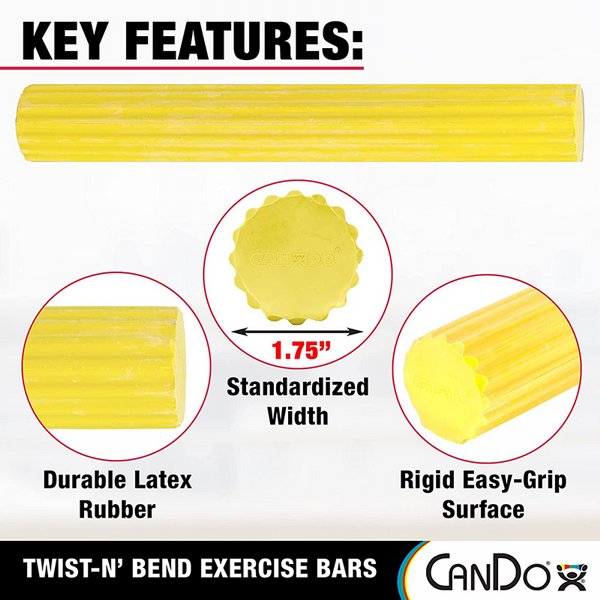 ��� ����� ���� | ��� ���� ������ �� ��� | CanDo | Twist-n-Bend  | Flexible Exercise Bar